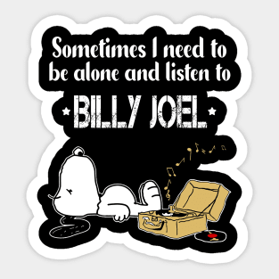 Billy Joel // Aesthetic Vinyl Record Vintage // Sticker